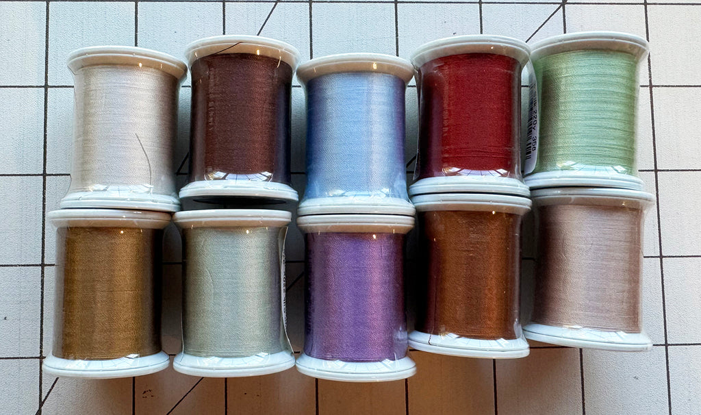 *Superior Silk Thread - Fine 100wt - ASSORTMENT PACK # 5 - 10 PACK SPECIAL - 50% OFF