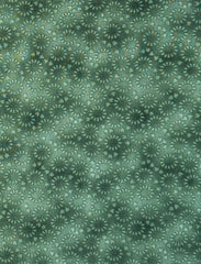 Kona Bay - Cherry Blossoms, Small Tonal Floral & Gold Metallic Swirls - 8 pieces - 10" x 12"
