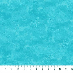 Fabric Art - Northcott TOSCANA - Tonal Texture - BERMUDA BREEZE - (Aqua) - 9020-62 - By the Half Yard