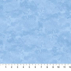 Fabric Art - Northcott TOSCANA - Tonal Texture - BLUE MOON - 9020-43 - By the Half Yard