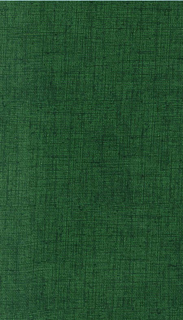 Blender - Timeless Treasures - Woven Textured Looking Solid - C7200 - Hunter - By the Half Yard