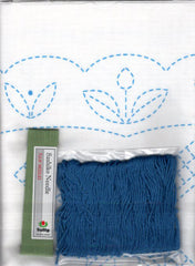 Sashiko World - The Netherlands - Sampler Kit with Needle & Thread - Windmill - White