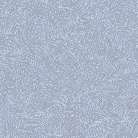 *Blender - In the Beginning - Kona Bay Color Movement Waves - 1MV-15 - Mist (Light Gray)