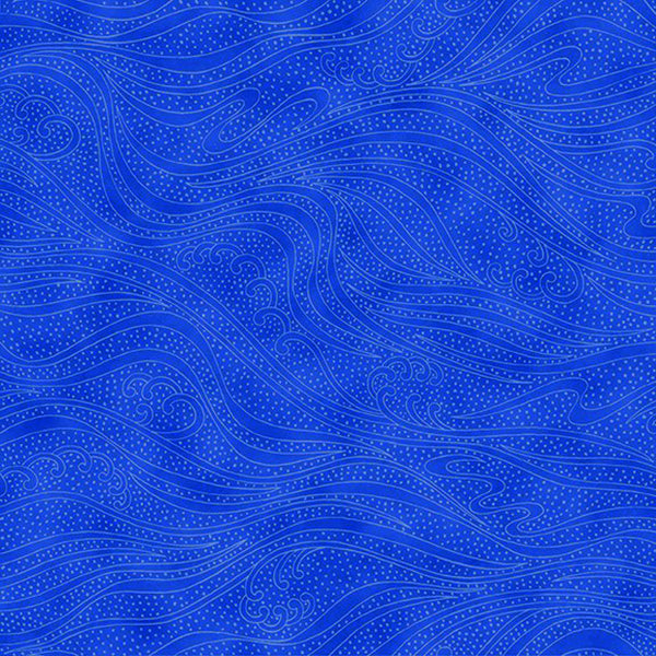 *Blender - In the Beginning - Kona Bay Color Movement Waves - 1MV-18 - Periwinkle Blue (Looks more Bright Blue)