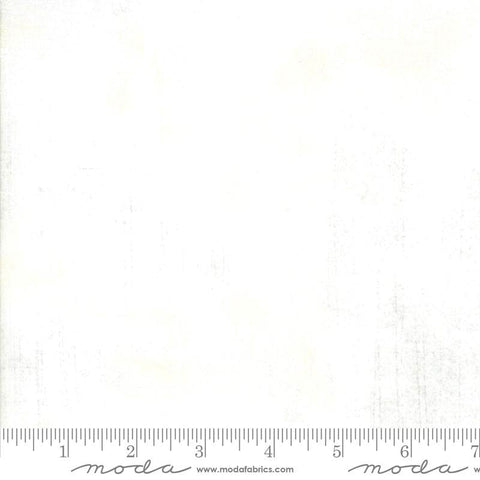 Tonal Blender - Moda Grunge Tonal Texture - 101 White Paper (White with hints of Gray)