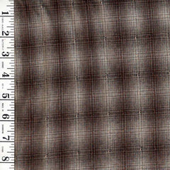 Woven Cotton - Yoko Saito Lecien Centenary Collection - Woven Stripes with Texture # 31848 - Brown - ON SALE - $5.00 By the Yard