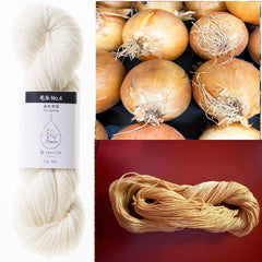 *Olympus So-Me-Marche - Knitting & Crochet Yarn for Dyeing - 60% Merino Wool - 40% Supima Cotton - White