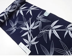 Yukata Fabric - 615 - Bamboo - Indigo