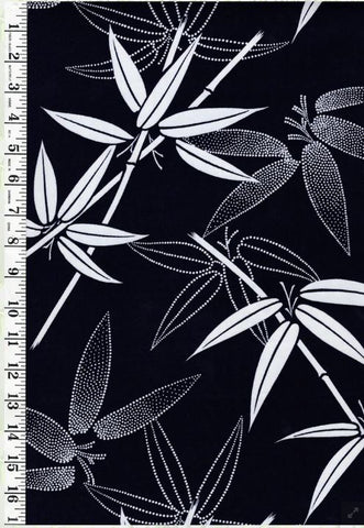 Yukata Fabric - 615 - Bamboo - Indigo