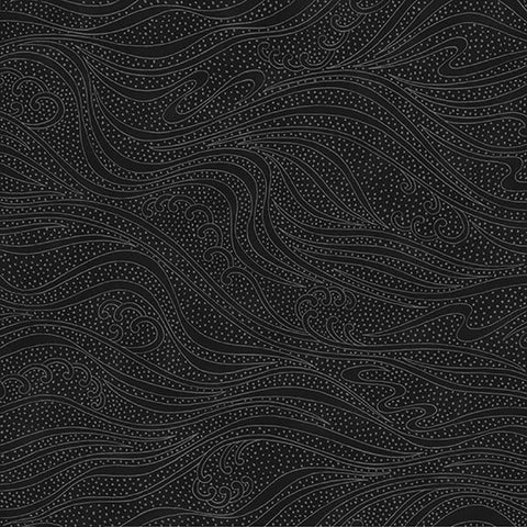 *Blender - In the Beginning - Color Movement Waves - Black - Last 1 yard