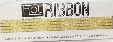 Hot Ribbon - Gold Metallic # 21 - CLOSEOUT