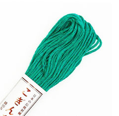 Sashiko Thread - Olympus Kogin - Solid Color - 224 Turquoise