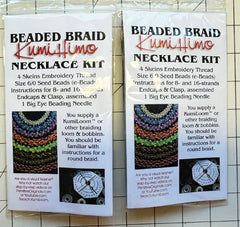 *KUMIHIMO - Beginner's Big Kit - Two Necklace Projects - ON SALE - 20% OFF