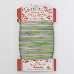 Olympus Multi-Colored Cotton Embroidery Floss - M02