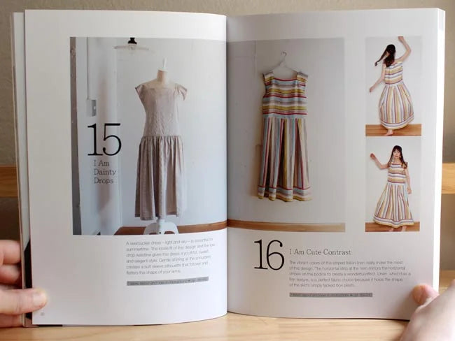 Book - Saito Watanabe - I AM CUTE DRESSES - 25 Simple Designs to Sew - ON SALE - SAVE 30%