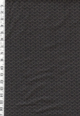 *Japanese - Westex Wave (Seigaiha) - Wide Back - Inigo & Tan - 1 yard x 86" - Last One