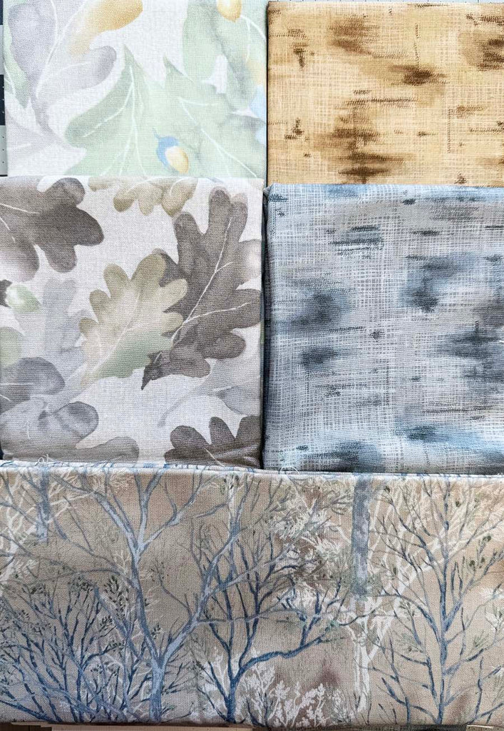 Japanese - YOKO SAITO - CENTENARY Half Yard BUNDLE ASSORTMENT SPECIAL - SAVE 20% - 5 - 1/2 Half Yard Cuts