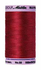 Mettler Cotton Sewing Thread - 50wt - 547 yd/ 500M - 0105 Fire Engine Red