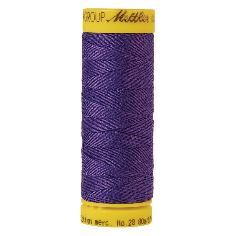 Mettler Cotton Sewing Thread - 28wt - 0030 Iris Blue