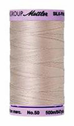 Mettler Cotton Sewing Thread - 50wt - 547 yd/ 500M - 0319 Cloud Gray