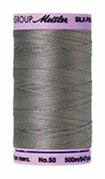 Mettler Cotton Sewing Thread - 50wt - 547 yd/ 500M - 0322 Rain Cloud