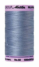 Mettler Cotton Sewing Thread - 50wt - 547 yd/ 500M - 0350 Summer Sky