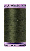 Mettler Cotton Sewing Thread - 50wt - 547 yd/ 500M - 0731 Dark Olive