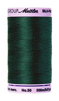 Mettler Cotton Sewing Thread - 50wt - 547 yd/ 500M - 0757 Hunter Green