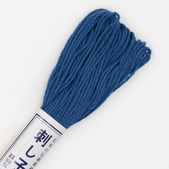 Sashiko Thread - Olympus 20m - Solid Color - # 10 Cobalt Blue
