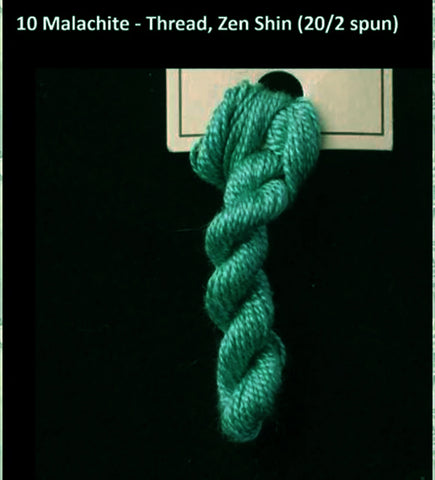 TREENWAY SILKS - Zen Shin (20/2) Silk Thread - # 0010 Malachite