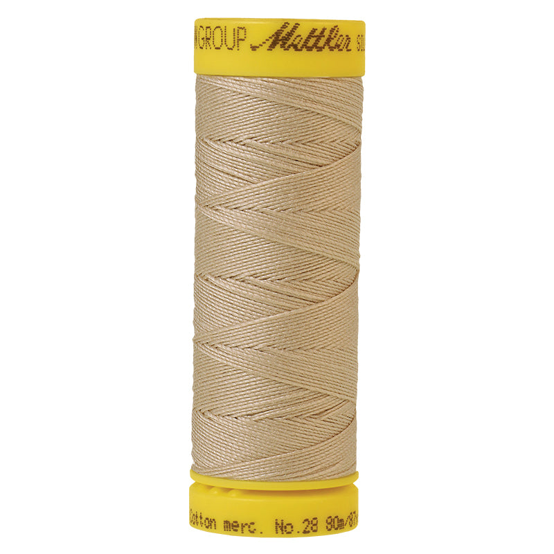 Mettler Cotton Sewing Thread - 28wt - 1000 Eggshell