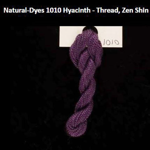 TREENWAY SILKS - Zen Shin (20/2) Silk Thread - # 1010 Hyacinth (Natural Dyes)