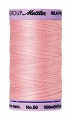 Mettler Cotton Sewing Thread - 50wt - 547 yd/ 500M - 1063 Tea Rose