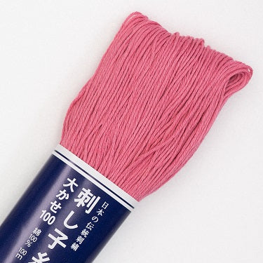 Sashiko Thread - Olympus - Large 100m Skeins - # 110 - Rose Pink