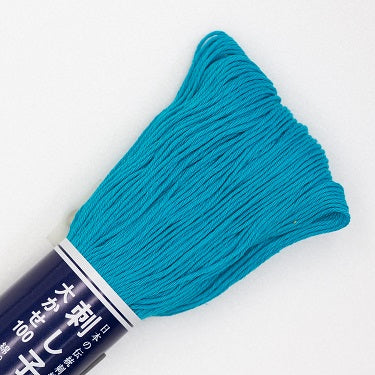 Sashiko Thread - Olympus - Large 100m Skeins - # 112 - Turquoise