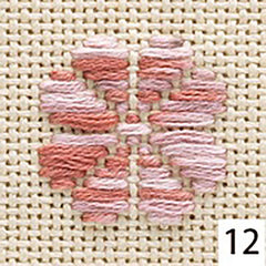Sashiko Thread - Olympus Kogin - Variegated - 12 Pink