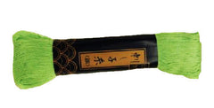 Sashiko Thread - Yokota Thin Weight - 170m Skein - # 12 Lime Green
