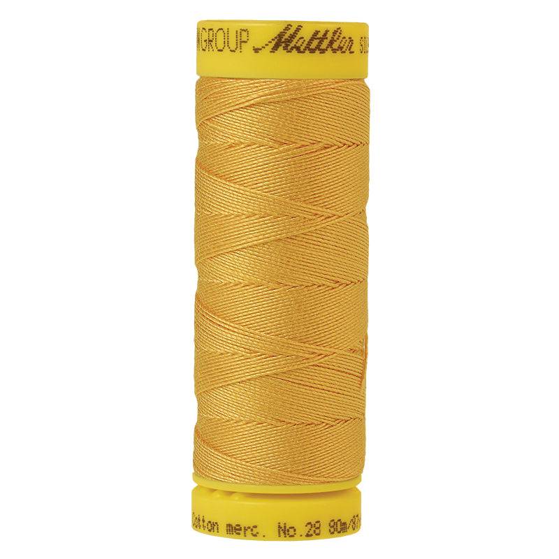 Mettler Cotton Sewing Thread - 28wt - 0120 Summer Sun | Shibori Dragon