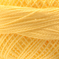 Presencia Perle Cotton - Size 8 - 1214 Light Yellow