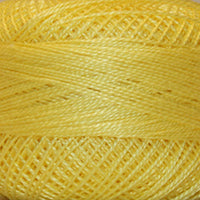 Presencia Perle Cotton - Size 8 - 1220 Lemon Yellow