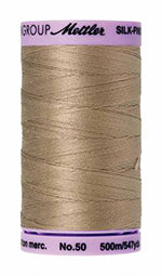 Mettler Cotton Sewing Thread - 50wt - 547 yd/ 500M - 1222 Sandstone