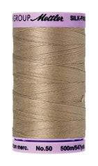 Mettler Cotton Sewing Thread - 50wt - 547 yd/ 500M - 1222 Sandstone
