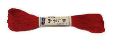 Sashiko Thread - Olympus 20m - Solid Color - # 12 Red