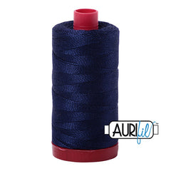 Aurifil 12wt Cotton Thread - 356 yards - 2745 Midnight