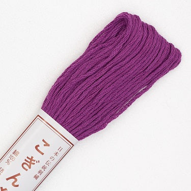 Sashiko Thread - Olympus Kogin - Solid Color - 136 Berry