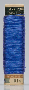 Silk Tatting & Embroidery Thread - 014 Blue