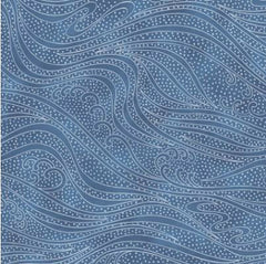 *Blender - In the Beginning - Kona Bay Color Movement Waves - 1MV-14 - (Midnight) Medium Blue