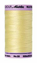 Mettler Cotton Sewing Thread - 50wt - 547 yd/ 500M - 1412 Lemon Frost