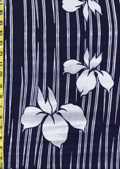 Yukata Fabric - 143 - Floating Iris