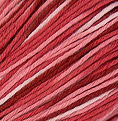 Sashiko Thread - Olympus - Large 100m Skeins - Short Pitch Variegated # 156 - Reds (Dark Red, Red, Pink)